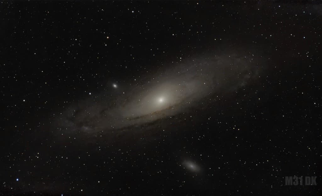 M31, the Andromeda Galaxy, photographed by Dom King